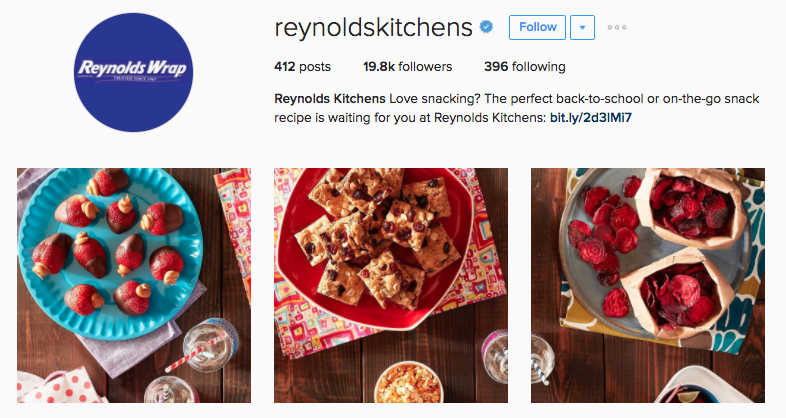 reynolds kitchens perfil de instagram